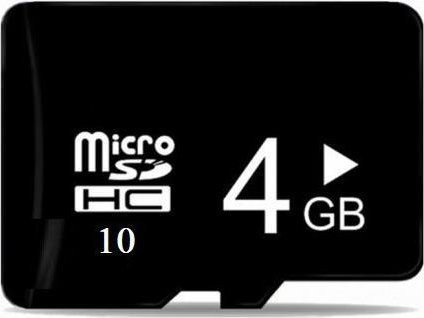 CoreParts MicroSDHC Speicherkarte Klasse 10, 4 GB, Schwarz - Bild 1