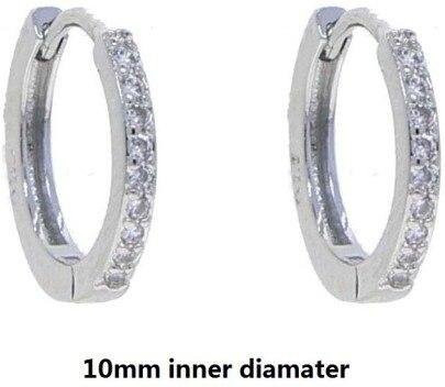 Creolen Zirkonia, Kupfer, Gold, Silber, Unisex, 5–13 mm - Bild 1