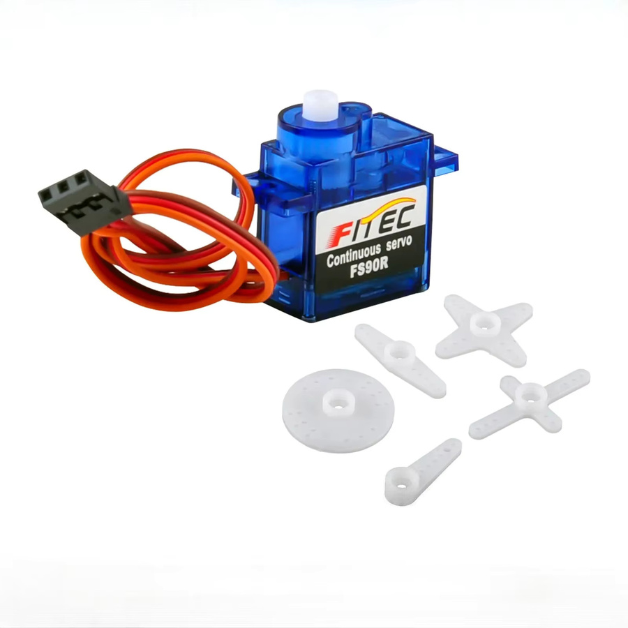 Feetech FS90R Micro RC Servo, 360 Grad kontinuierliche Rotation, Mini-Servo - Bild 2
