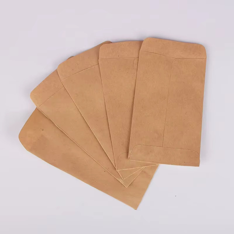 100er Set Kraftpapier Geschenktüten für Süßigkeiten und Snacks in Braun und Grün, B/H: 6 x 10 cm - Bild 1