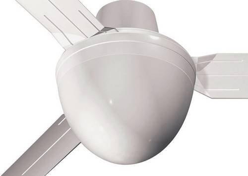 Vortice 22413 Deckenventilator-Leuchte in Weiß mit Opalglas im modernen Design - Bild 1