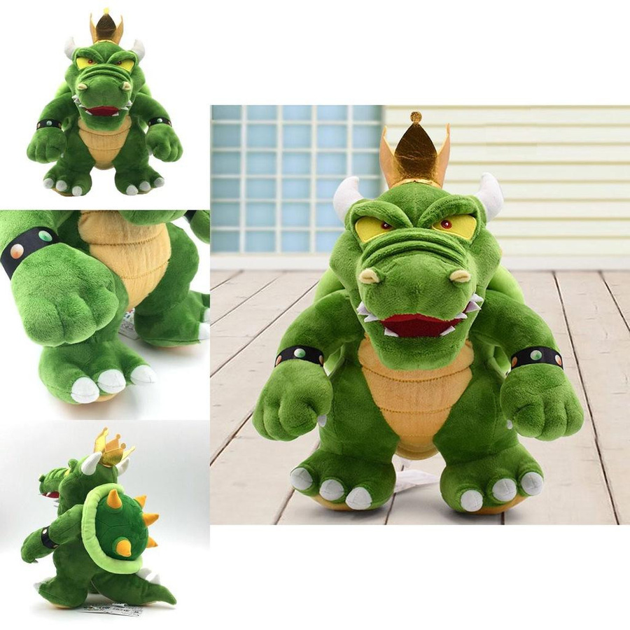 VetchWick Super Mario King Koopa Bowser Plüschtier Grün - Bild 4