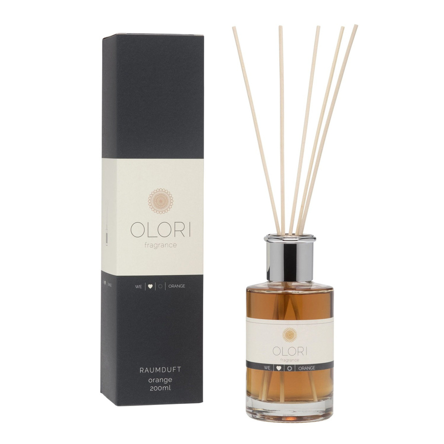 Olori Raumduft Reed Diffuser Orange fruchtig 200 ml - Bild 2