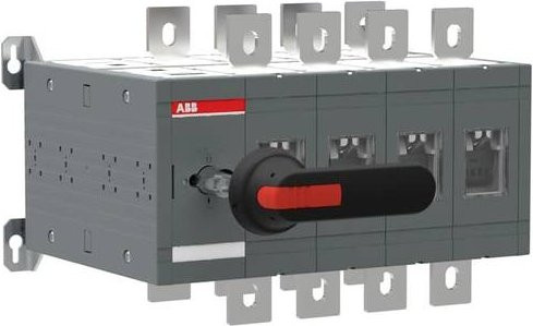 ABB OT800E04CFP Lastumschalter 800A 1000V in Schwarz und Grau - Bild 1
