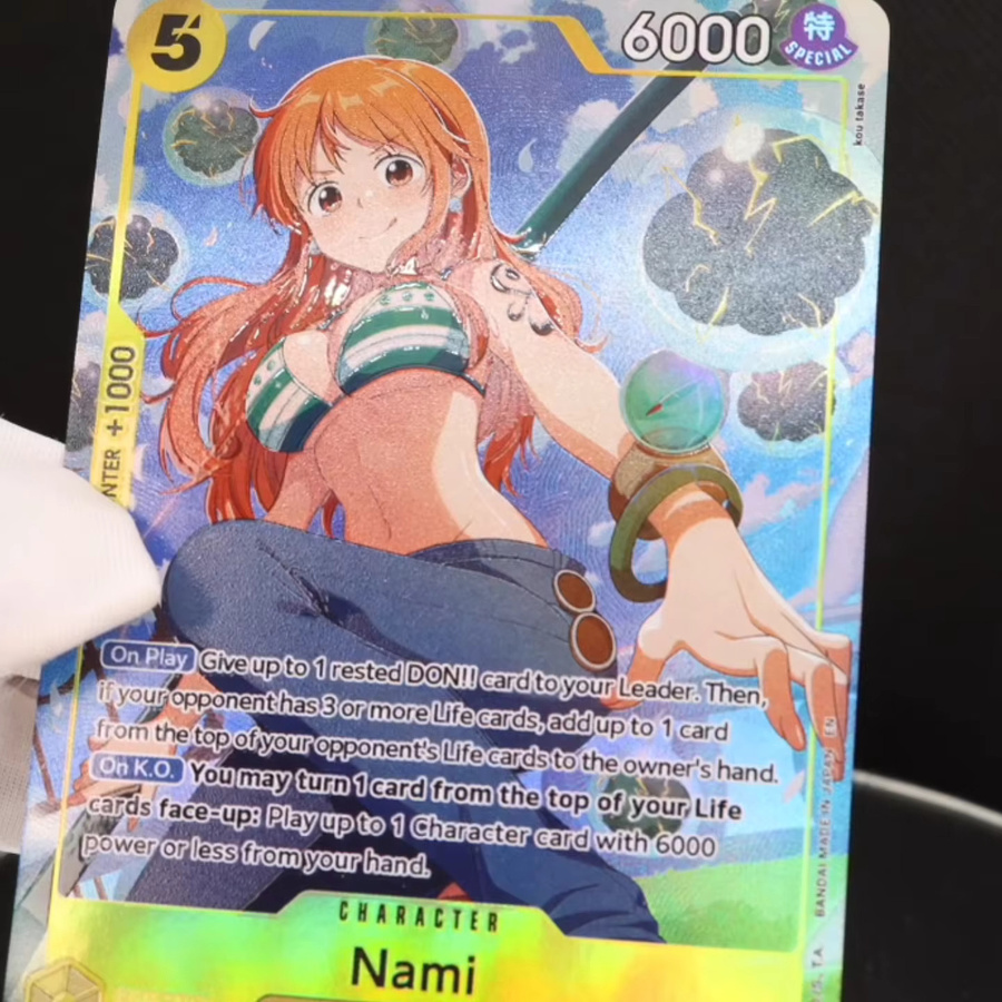 Bandai One Piece Nami, Sammelkarten, Englisch - Bild 2