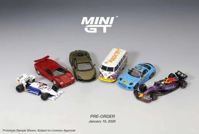 MINI GT Automodell, Rot, Metall - Bild 1