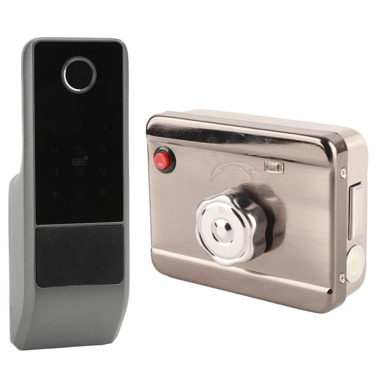 Aimo Smart Lock Elektronisches Fingerprint Türschloss Keyless Entry in Grau - Bild 4