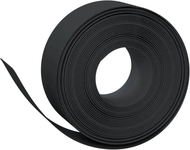 vidaXL Rasenkanten aus Polyethylen in Schwarz, 3 Stück à 10 m, Höhe: 20 cm - Bild 1