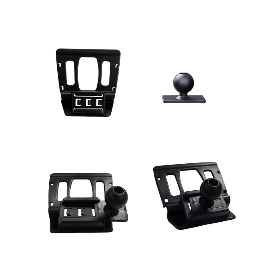 Magnetischer Autotelefonhalter mit kabelloser Ladefunktion für BMW 2er Active Tourer, Schwarz - Bild 3