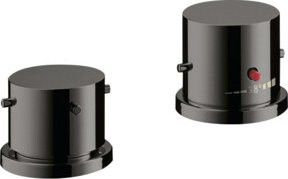 Hansgrohe Axor Starck Thermostat-Fertigmontageset für Badewanne in Chrom - Bild 1