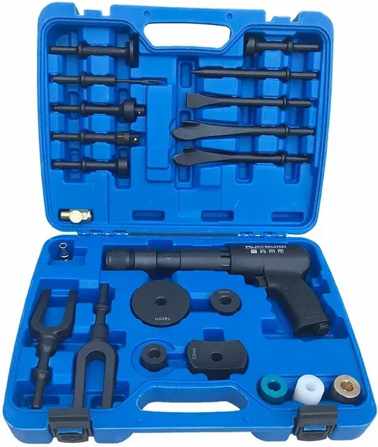 YunlinLi Multifunktionaler pneumatischer Hammer mit Kugelkopf für Montagearbeiten in Blau - Bild 1