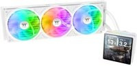 Thermaltake TH360 V3 Ultra ARGB Sync AIO Wasserkühlung in Weiß mit Multicolour-Beleuchtung - Bild 1