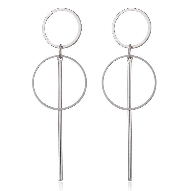 YIRAN Jewelry Quastenohrringe, goldfarben, Metall, Damen - Bild 1