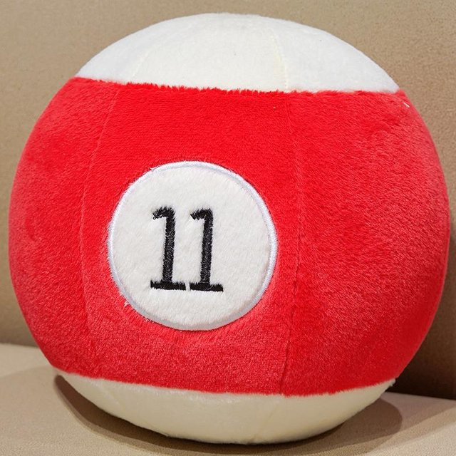 Yiran toy Nummern Billard Plüschtiere, Schlüsselanhänger, 20cm - Bild 1