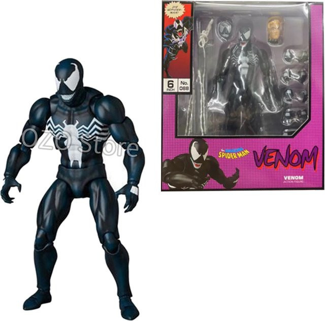 Mafex Marvel Venom, Actionfigur, Schwarz - Bild 1