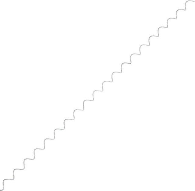 vidaXL Gabionen-Spiralen aus verzinktem Stahl, 24 Stück, Farbe: Silber, Höhe: 100 cm - Bild 1