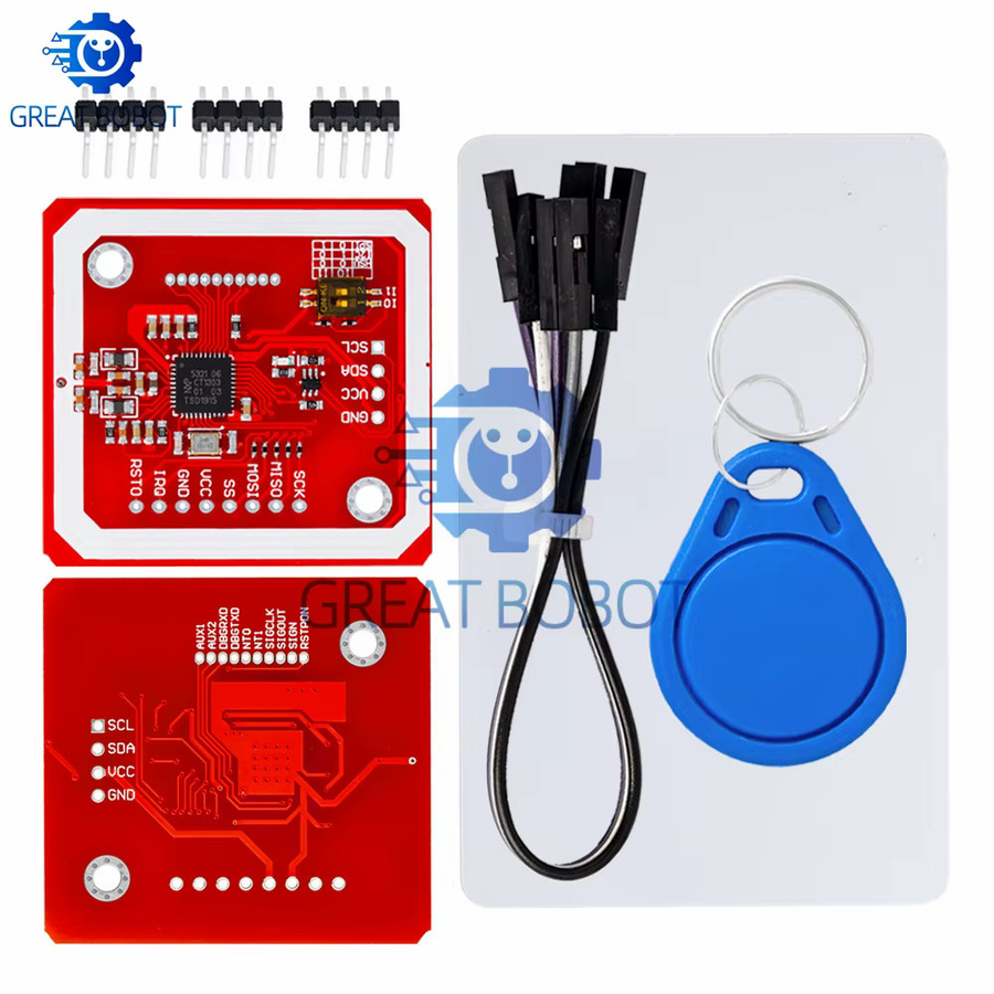 Baishundianzi PN532 NFC RFID Wireless Modul-V3 Kit für Arduino mit I2C, SPI und HSU Schnittstellen zum Lesen und Schreiben von IC S50 Karten - Bild 4