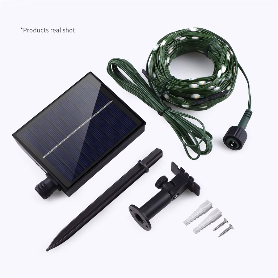 Rybakov Solar-LED-Rasen-Lichterkette mit Kugeln für die Außenbereichsdekoration - Bild 4