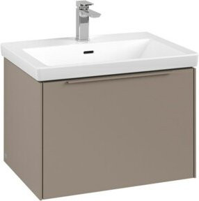 V&B Waschtischunterschrank Subway 3.0 in Tau, Breite: 62,2 cm, Tiefe: 42,9 cm, Höhe: 47,8 cm - Bild 1