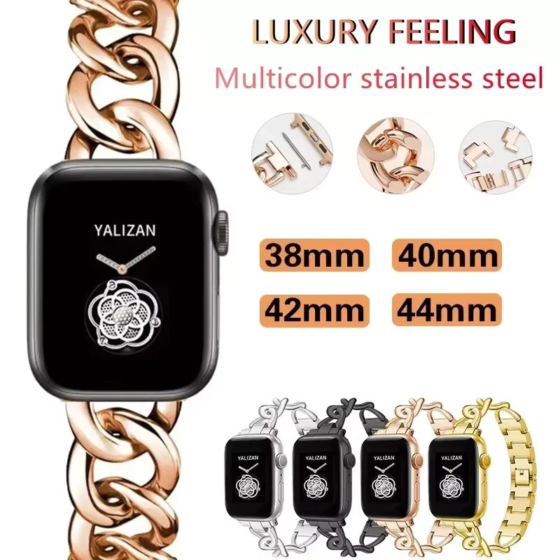 FancyWrist Uhrenarmband Edelstahl, Gold, Damen - Bild 2