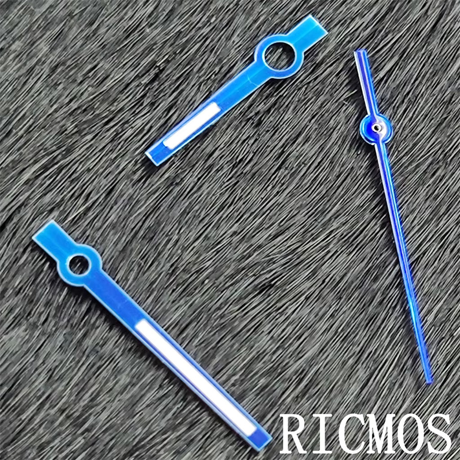 RICMOS Uhrzeiger, Blau, grün leuchtend - Bild 3