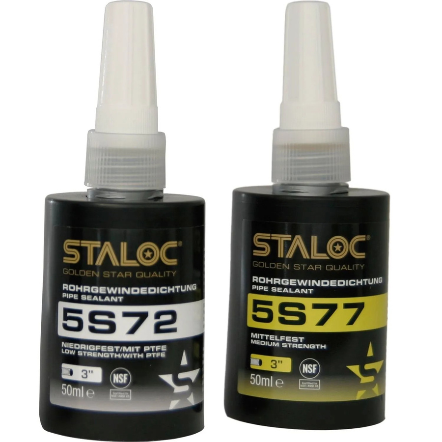 Staloc Gewindedichtung 5S11 Niedrigfest Weiß 50 ml - Bild 1