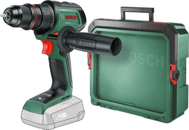 Bosch AdvancedDrill 18V-80 Akku-Bohrschrauber Set mit Bosch SystemBox S in Grün - Bild 1