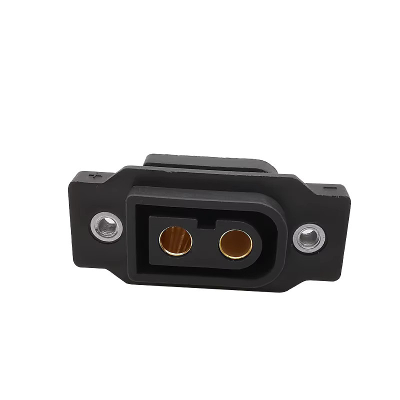 XT60E-F Buchse Stecker Set mit Panel-Halterung und Schrauben in Gelb für RC FPV Lipo Batterien und Quadcopter - Bild 3