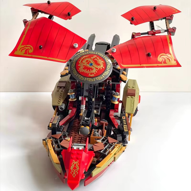 Destiny Bounty Bausteine Raumschiff Drachenboot, Bausteine Spielzeug - Bild 5