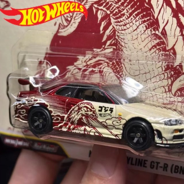 Hot Wheels Godzilla Nissan Skyline Gt-R, Automodell, Maßstab 1:64 - Bild 1