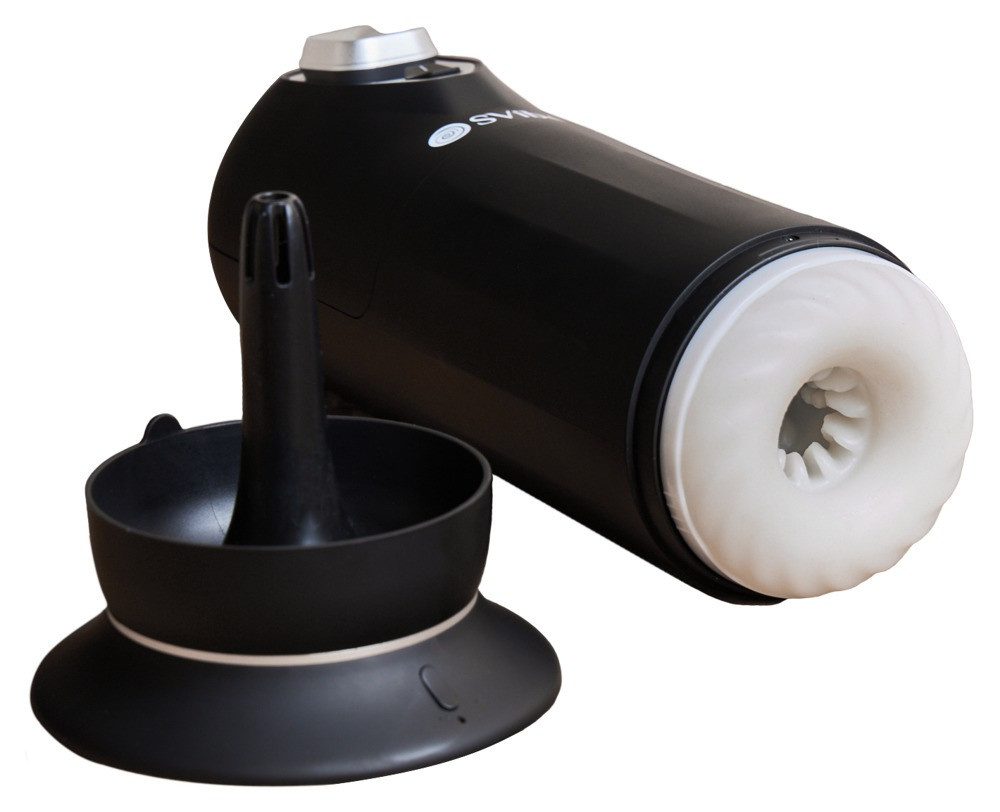SVibe Masturbator IKON für vollautomatischen Handjob in Schwarz - Bild 3