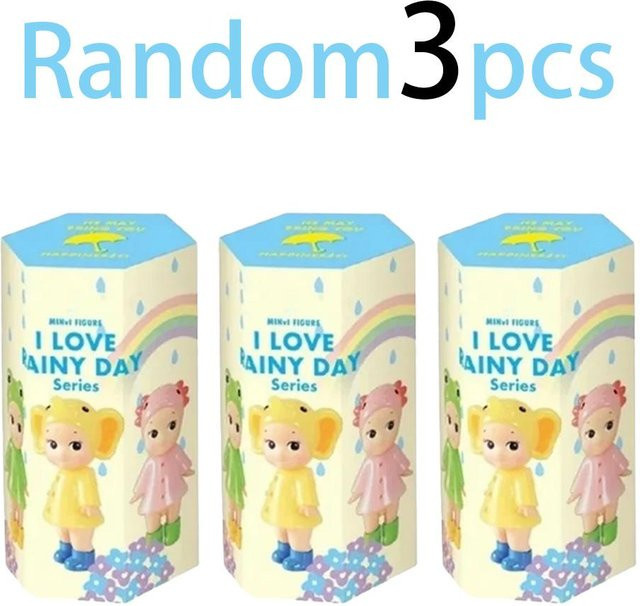 Wucifang Jewelry Regen-Serie Blind Box Mini-Figuren, 1-teiliges Set, ab 3 Jahren - Bild 1