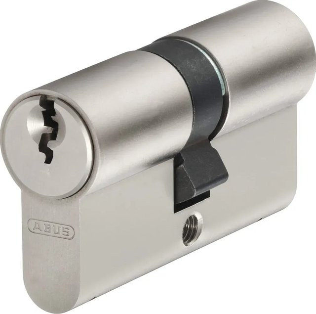 ABUS Profilzylinder E30NP in Silber, B/T/H: 45 x 45 mm - Bild 1