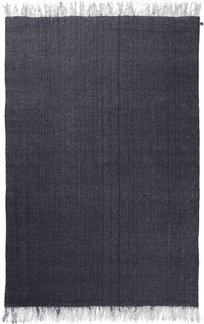 Nomad Candy Wrapper Rug Graphit - Moderner Webteppich aus Wolle mit Fransen in Grau und Multicolour - Bild 1