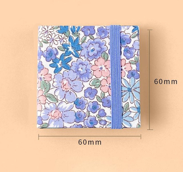 NATAWA Mini-Aquarellbuch aus Stoff mit 300 g Zellstoff Papier in Mehrfarben - Bild 1