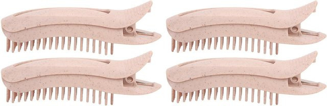 Koogeelife Haarspange für Pony, 4 Stück, Normales Haar, Unisex - Bild 1