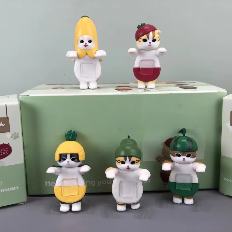 Mofusand Obst Nyan Gachapon Ananas Katze Blind Box, Spielzeug - Bild 2