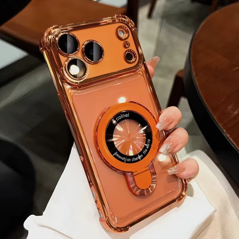 Apple Transparente Handyhülle mit Anti-Sturz-Design für iPhone 17 16 15 14 13 Pro Max - Bild 2