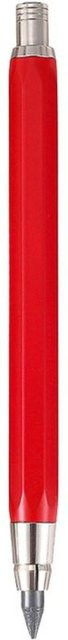 SHpusi Druckbleistift aus Metall mit 5,6 mm Mine in Rot - Bild 1