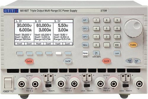 Aim TTi MX180T Labornetzgerät mit 3 Ausgängen, grau, einstellbar 0 - 120V, 0 - 3A, 180W - Bild 1
