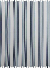 Quenin Fabric Houlgate Dekoration in Opal, gestreift, mehrfarbig und weiß aus Textil - Bild 1
