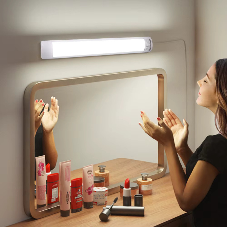 LANGYUE Dimmbare LED-Schrankleuchte mit Fernbedienung in Weiß für Küche und Wohnzimmer - Bild 2