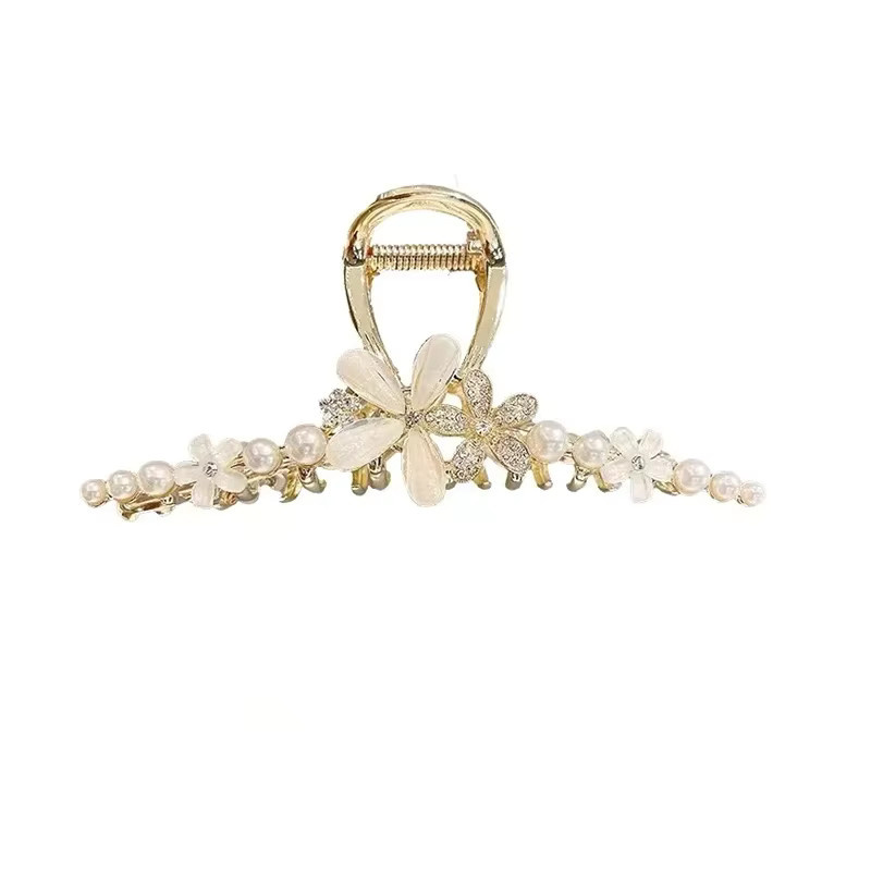 HIYAYZ Haar Clip mit Glasur, Strass und Perlen, Damen - Bild 2