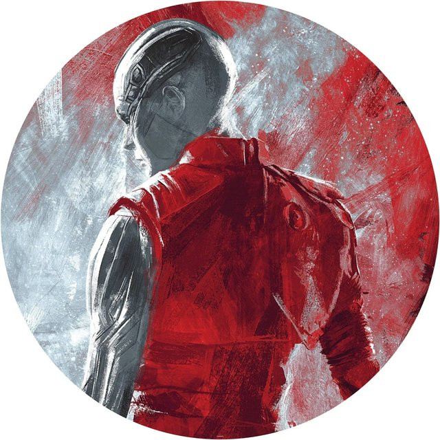 Selbstklebende Komar Vliesfototapete Dot Avengers Painting Nebula in Multicolor, Durchmesser: 125 cm - Bild 1
