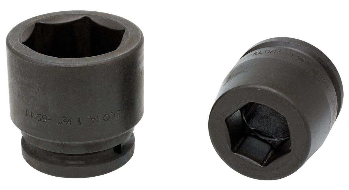 Elora Kraftschraubereinsatz 1.1 2, 6-kant, grau, ELORA-793-105 mm - Bild 1