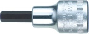 Stahlwille Schraubendrehereinsatz 1/2" (12,5mm) 7mm in Silber aus Edelstahl, Länge: 60mm - Bild 1