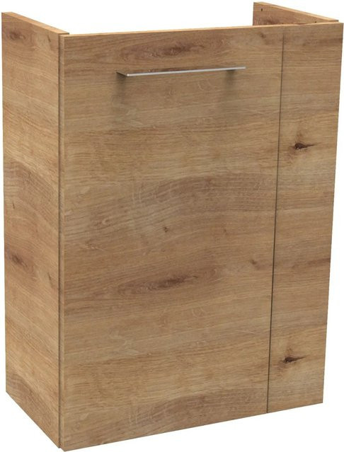 Fackelmann Waschbeckenunterschrank SBC Gäste Bad Asteiche Braun B/H/T: 44 x 60 x 24,3 cm - Bild 1