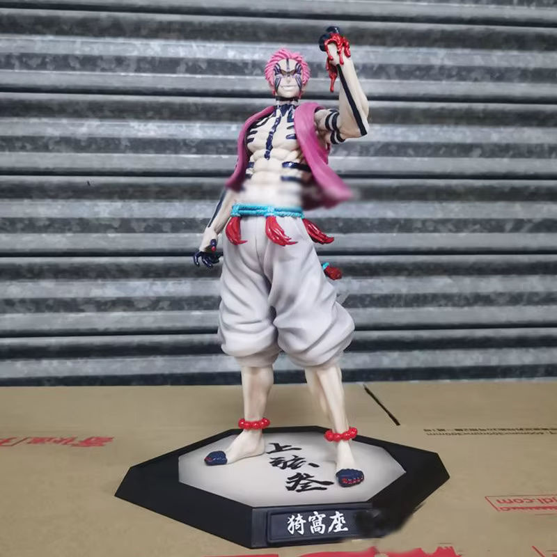 Bandai Anime Dämon Slayer Akaza Hakuji Figur aus PVC, mehrfarbig, Höhe: 28 cm - Bild 2