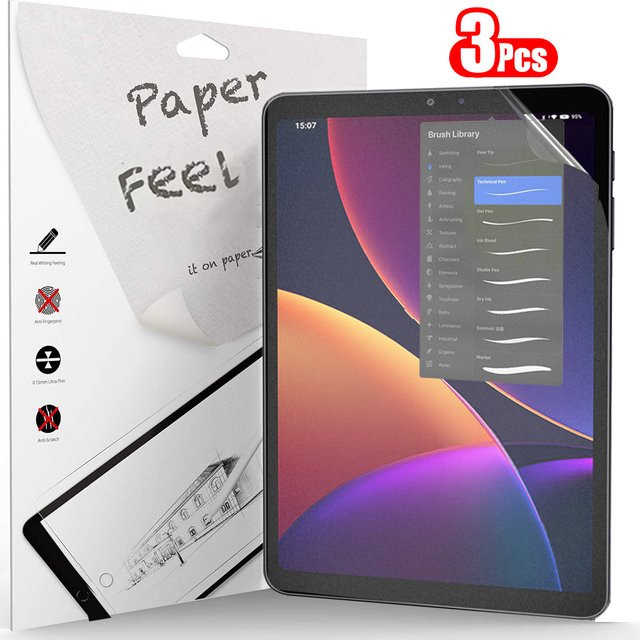 3 Stück Papier-ähnliche Displayschutzfolien für Alldocube iplay 80 mini pro ultra, transparent - Bild 1