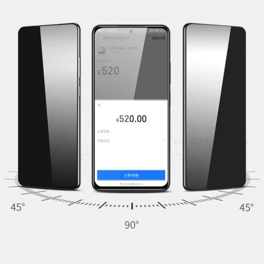 4er-Pack Sichtschutz aus gehärtetem Glas für Nothing Phone 2a, Nothing Phone 2a Plus und CMF Phone 1, transparent - Bild 4